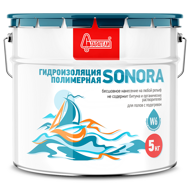 Гидроизоляция полимерная Sonora СТАРАТЕЛИ 5кг.